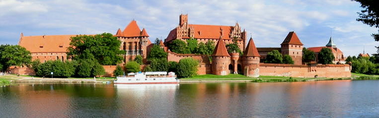 Die Marienburg an der Weichsel