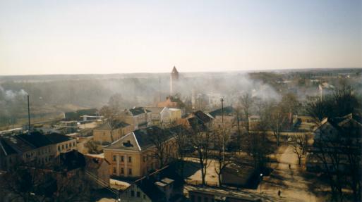 Blick vom Kirchturm in Friedland