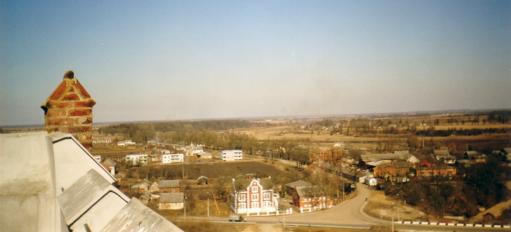 Blick vom Kirchturm in Friedland