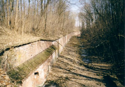 Eine der vielen Befestigungsanlagen in Königsberg