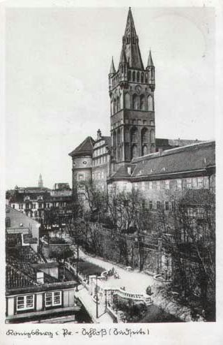Die Südseite des Königsberger Schlosses (1937)