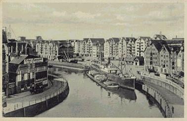 1941 Blick auf das Speicherviertel in Königsberg (Pr.)
