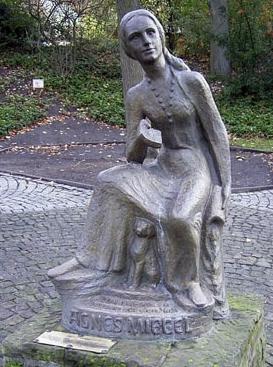 Agnes-Miegel-Denkmal in Bad Nenndorf