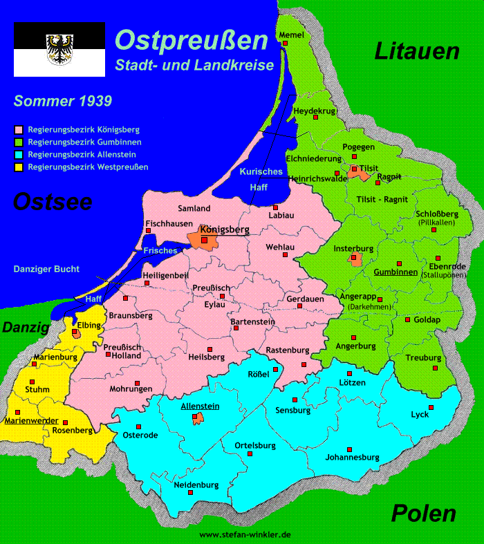 Kreise Ostpreußen