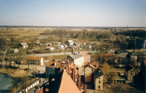 Blick vom Kirchturm in Friedland