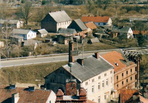 Blick von der Kirche in Friedland